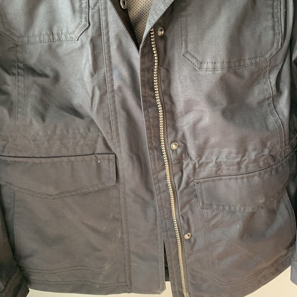 Eddie Bauer Charly Waterproof Utility Jacket XS Black Lined WeatherEdge Outdoor - Picture 9 of 16